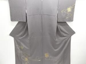 組紐模様刺繍一ツ紋訪問着